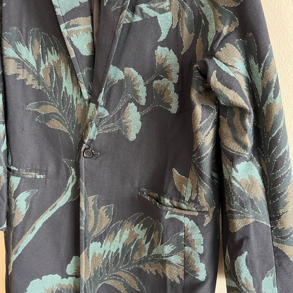 Billy Reid Tropical Oasis Jacquard Coat - NWT - small - Picture 7 of 8